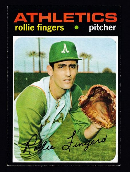 1971 Topps #384 Rollie Fingers EX-