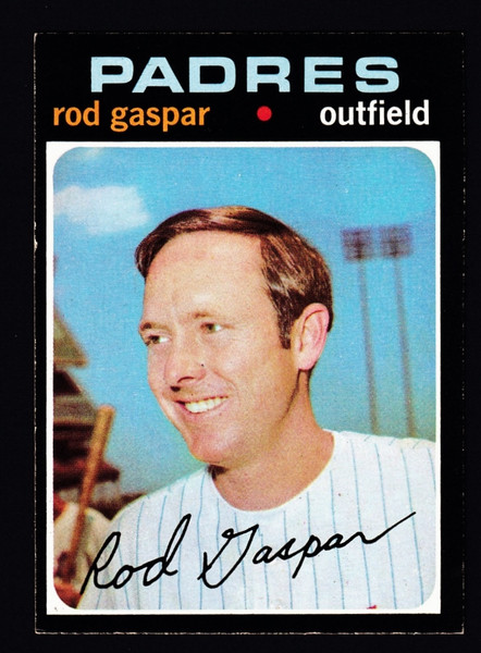1971 Topps #383 Rod Gaspar EX-