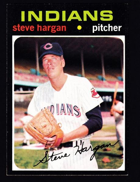 1971 Topps #375 Steve Hargan EX+