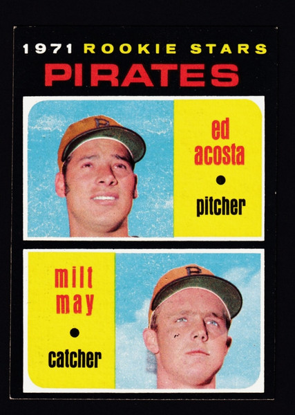 1971 Topps #343 Pirates Rookies EX+