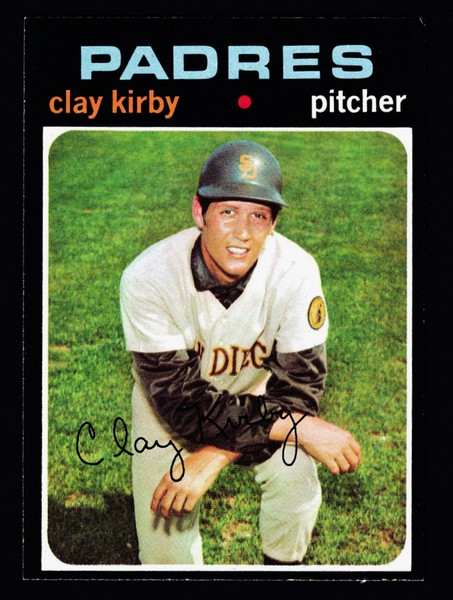 1971 Topps #333 Clay Kirby EX+