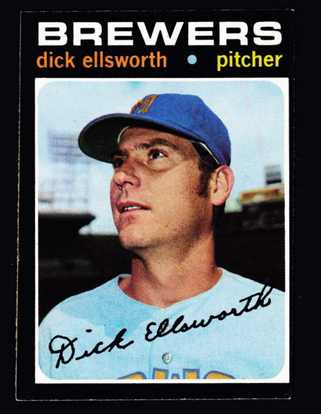 1971 Topps #309 Dick Ellsworth VGEX