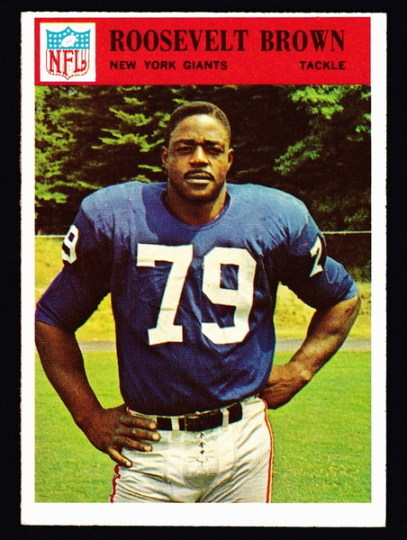 1966 Philadelphia #119 Roosevelt Brown EX