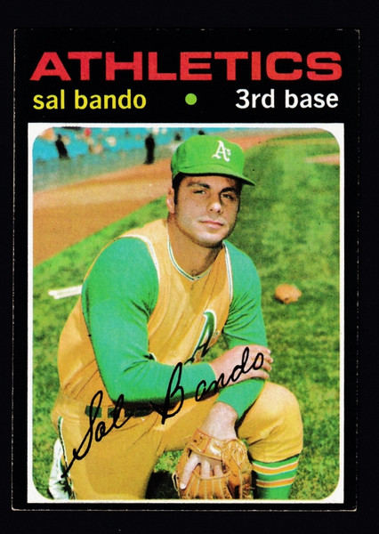 1971 Topps #285 Sal Bando EX+