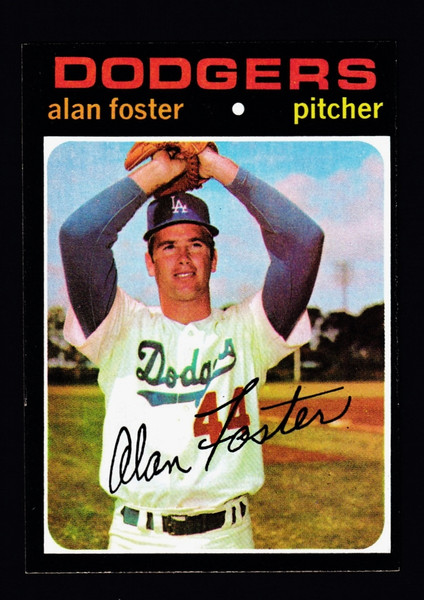 1971 Topps #207 Alan Foster EX+
