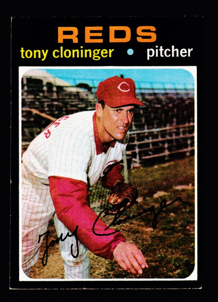 1971 Topps #218 Tony Cloninger EX