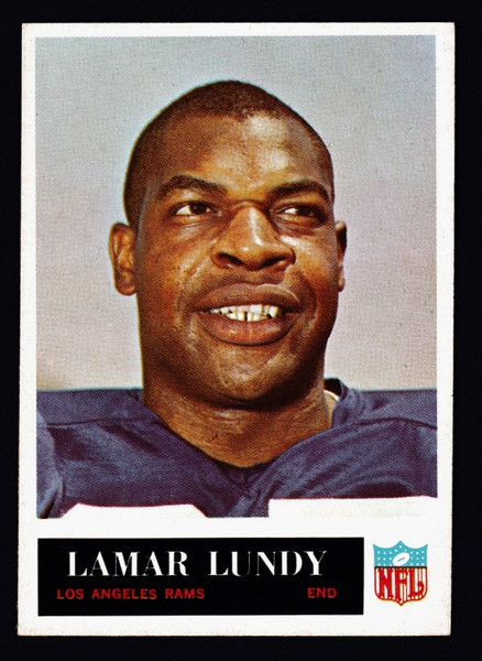 1965 Philadelphia #090 Lamar Lundy RC EXMT