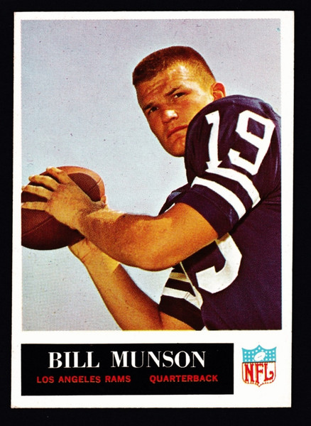 1965 Philadelphia #093 Bill Munson RC EXMT