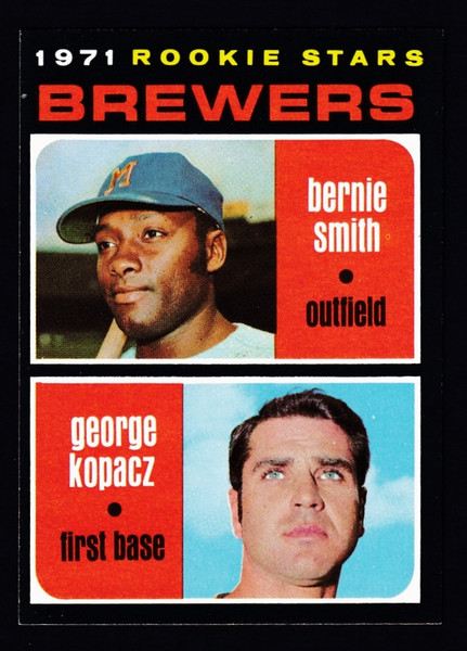 1971 Topps #204 Brewers Rookie Stars EXMT