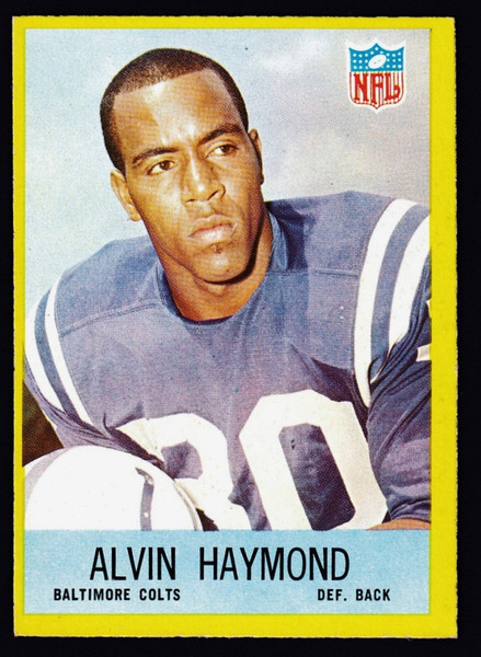 1967 Philadelphia #017 Alvin Haymond RC EX-