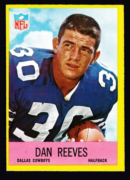 1967 Philadelphia #058 Dan Reeves RC EX+