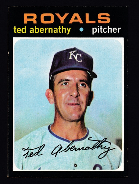 1971 Topps #187 Ted Abernathy EX+