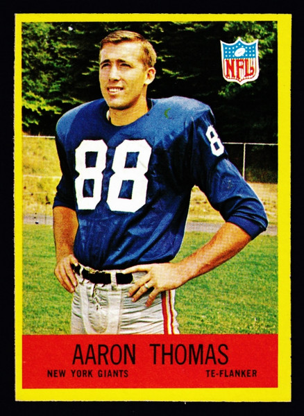 1967 Philadelphia #119 Aaron Thomas EX+
