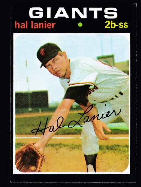 1971 Topps #181 Hal Lanier EX+