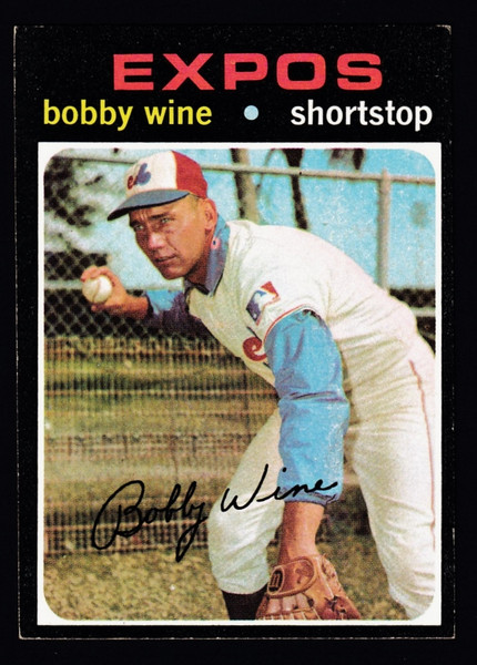 1971 Topps #171 Bobby Wine EX-