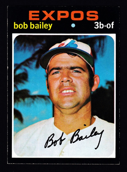 1971 Topps #157 Bob Bailey EXMT