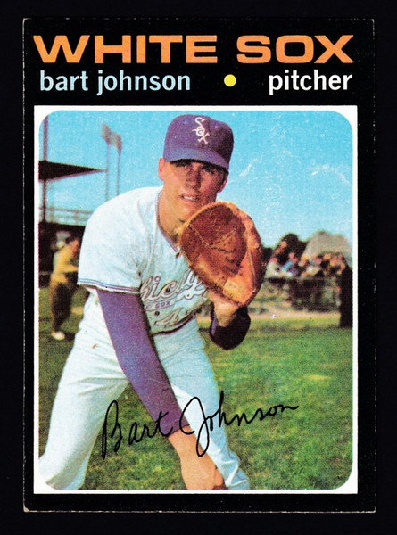 1971 Topps #156 Bart Johnson EX