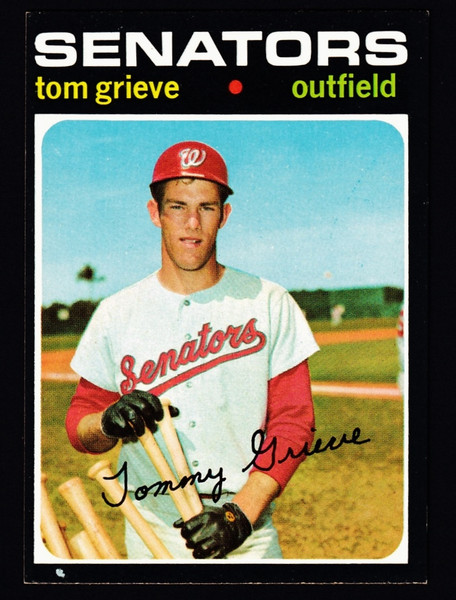 1971 Topps #167 Tom Grieve RC EXMT