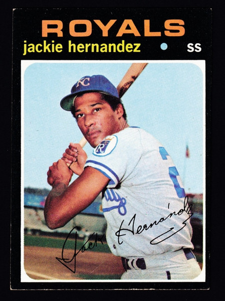 1971 Topps #144 Jackie Hernandez EX-