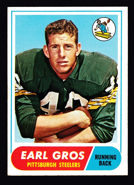 1968 Topps #007 Earl Gros EX+