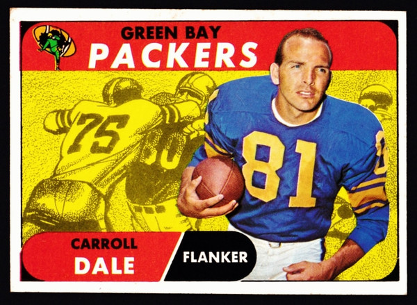 1968 Topps #027 Carroll Dale EX+