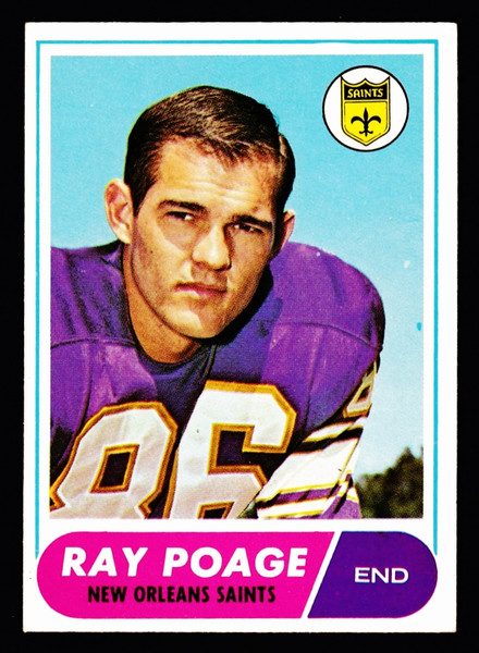 1968 Topps #030 Ray Poage EX