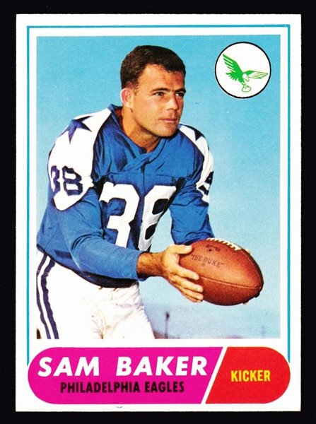 1968 Topps #032 Sam Baker NM