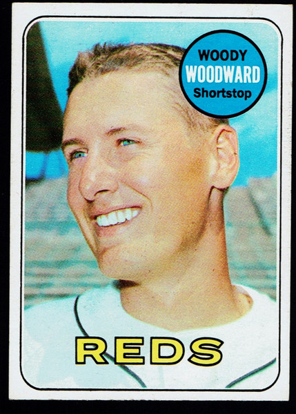 1969 Topps #142 Woody Woodward EXMT+