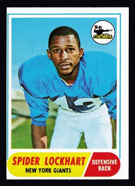 1968 Topps #083 Spider Lockhart VG