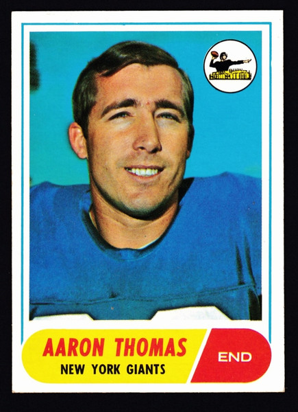 1968 Topps #109 Aaron Thomas EX+