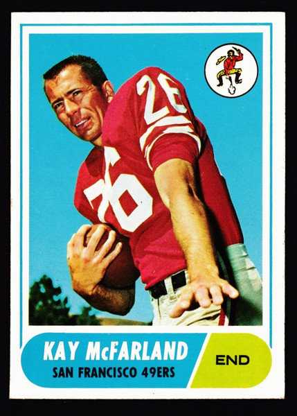 1968 Topps #113 Kay McFarland RC EX