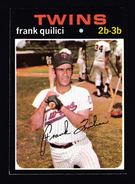 1971 Topps #141 Frank Quilici EX+