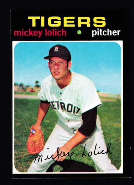 1971 Topps #133 Mickey Lolich VGEX
