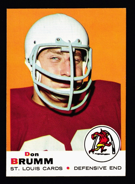 1969 Topps #087 Don Brumm RC NM