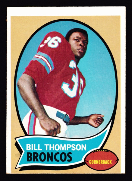 1970 Topps #231 Bill Thompson RC VG