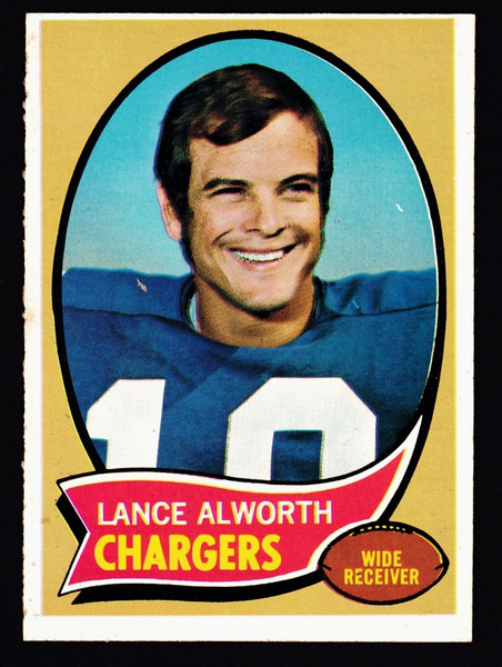 1970 Topps #240 Lance Alworth EX-