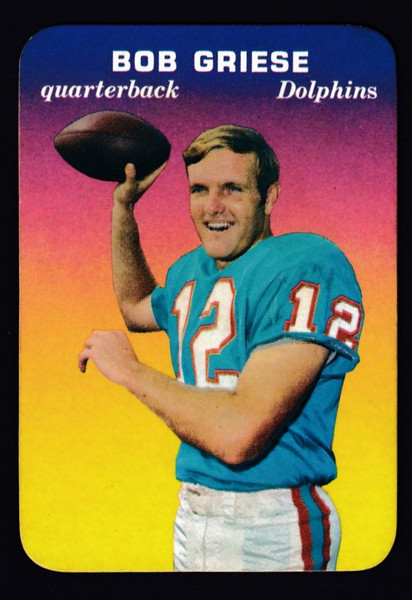1970 Topps Super Glossy #28 Bob Griese NM