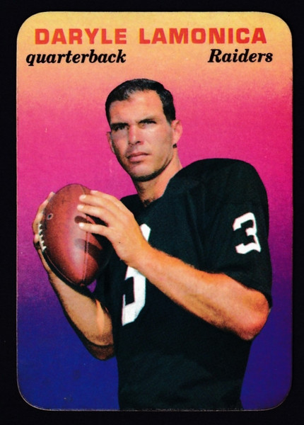 1970 Topps Super Glossy #31 Daryle Lamonica EX