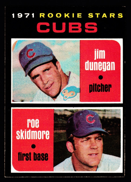 1971 Topps #121 Cubs Rookies EX