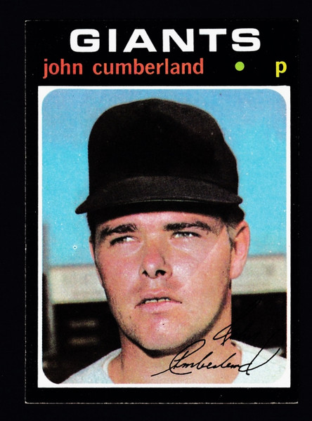 1971 Topps #108 John Cumberland EX+