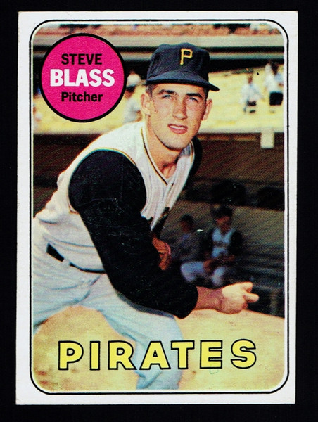 1969 Topps #104 Steve Blass EX+