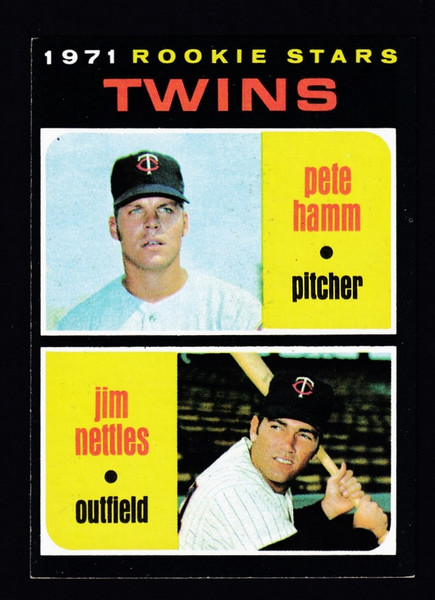 1971 Topps #074 Twins Rookies EX