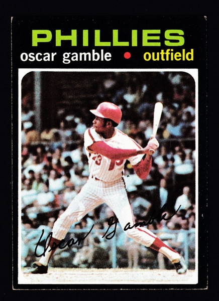 1971 Topps #023 Oscar Gamble VGEX