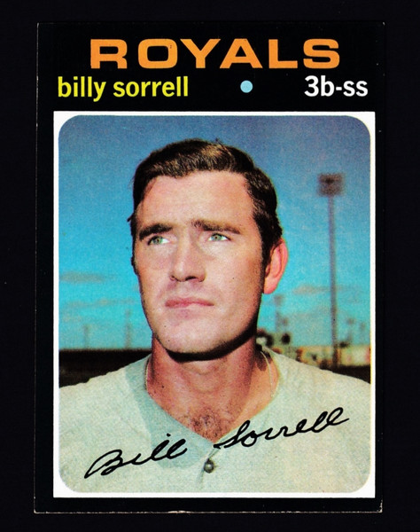 1971 Topps #017 Billy Sorrell EX+
