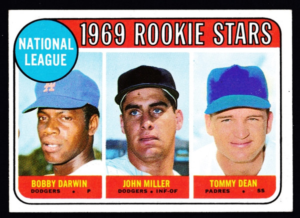 1969 Topps #641 AL Rookie Stars EX