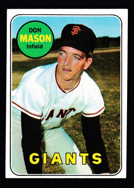 1969 Topps #584 Don Mason EX-