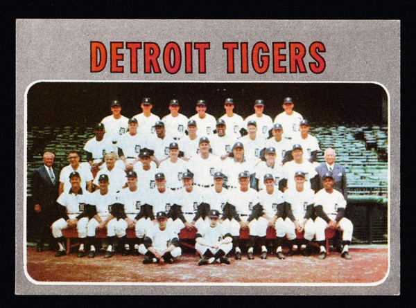 1970 Topps #579 Detroit Tigers Team EX+