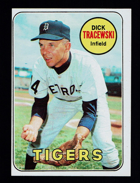 1969 Topps #126 Dick Tracewski EX-