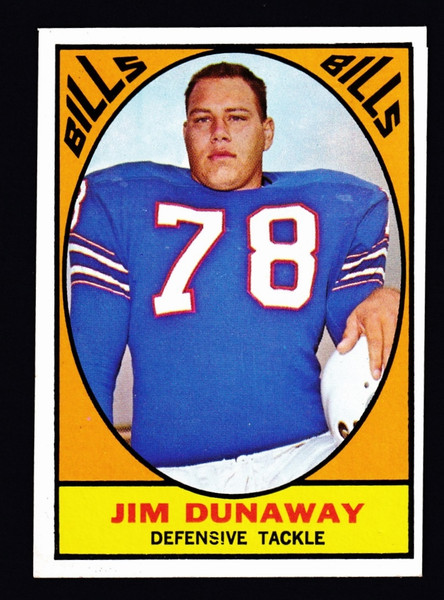 1967 Topps #021 Jim Dunaway EXMT