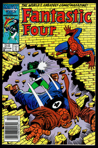 1986 Marvel Fantastic Four #299 VF+